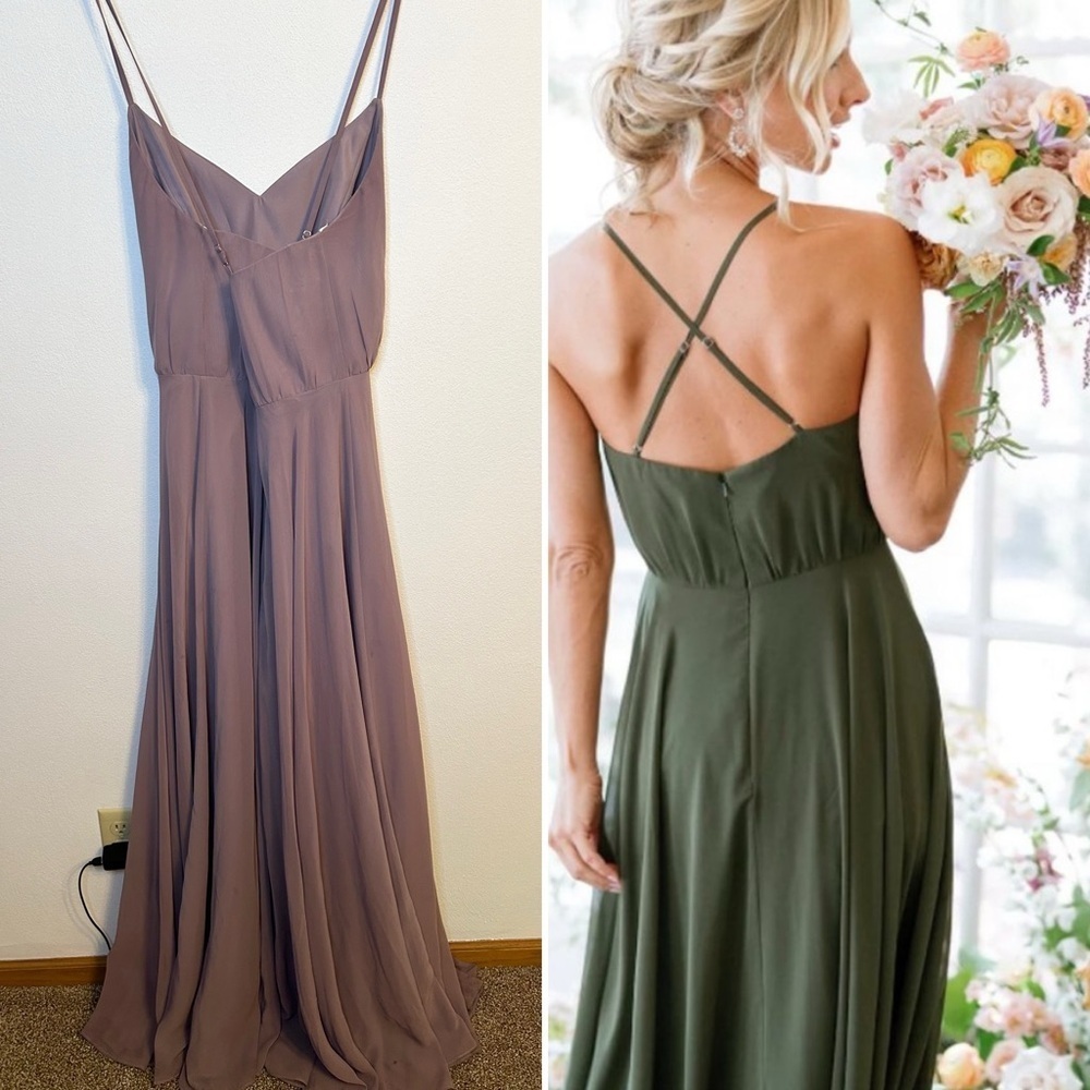 Revelry Kaia Chiffon Bridesmaid Dress 12
